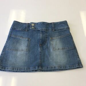 BLUE ASPHALT DENIM SKIRT SIZE 1/2
